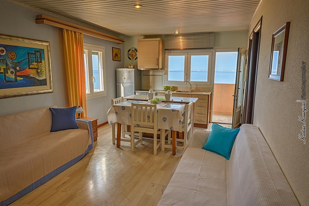 Aegean Bliss Residences Karfas Karfász Szoba fotó